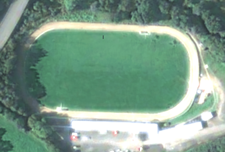 Aerial imagery of "The Valley" greyhound track